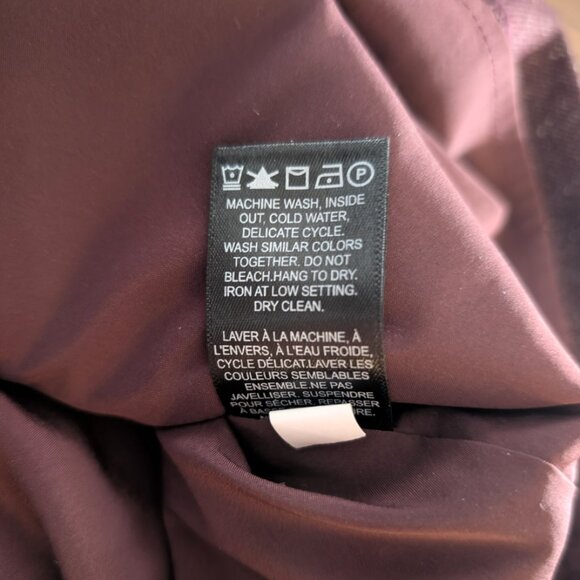 RW&CO pencil skirt heathered maroon size 0 - Picture 9 of 16